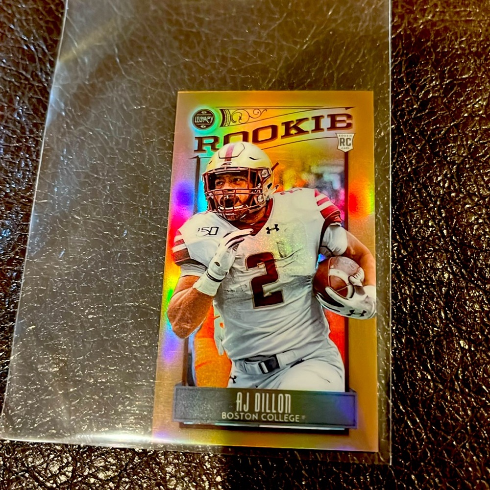 AJ DILLON RC #185 PREMIUM EDITION BRONZE #091/100 MINI